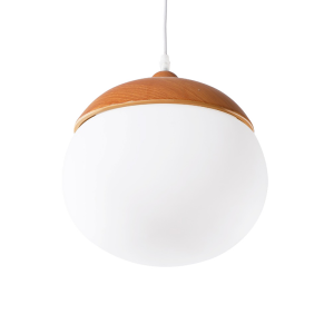 Chestnut Ball Pendant Lamp-1